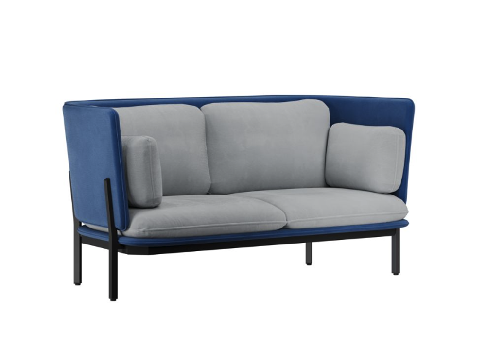 Диван двухместный с низкой спинкой СТАТО