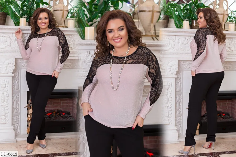 Блуза DD-8608 Фабрика Моды