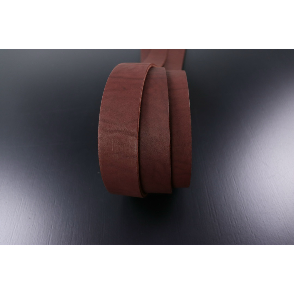 Ременная заготовка Бордо гладкая 4мм+