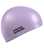 Шапочка для плавания силиконовая Mad Wave Pastel Silicone Solid