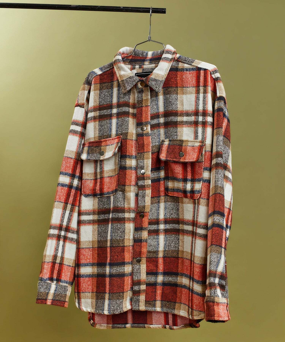 Мужская рубашка REASON Basic Plaid Flannel