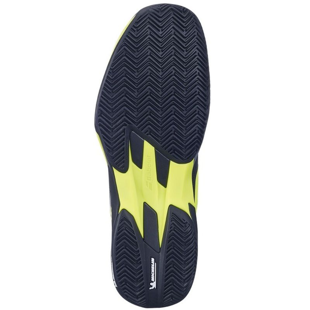 Мужские теннисные кроссовки Babolat Jet Mach 4 Clay - black/aero