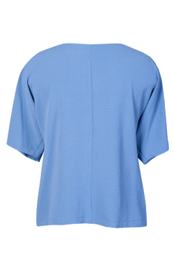 Блузка женская 2165ЮПБ, Серо-голубой #30СГ092165ЮПБ