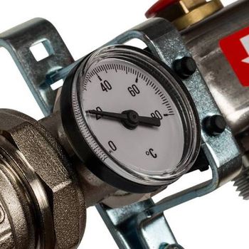 STOUT Коллектор из нержавеющей стали в сборе без расходомеров  8 вых.