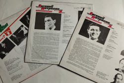 Винтажная виниловая пластинка LP Набор пластинок Stand Up Евгений Петросян (СССР 1989) 1,2,3 части
