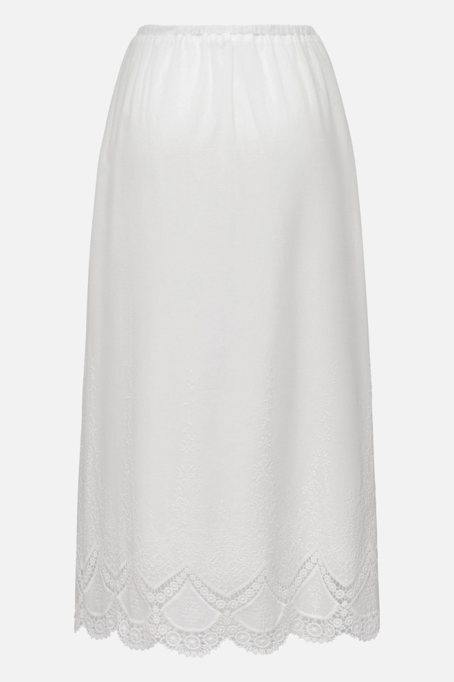 Юбка на резинке из шитья