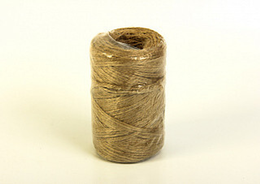 Шпагат джутовый, цилиндр, 2ммx200м 1200 текс / 40 (117 930) HRD200C