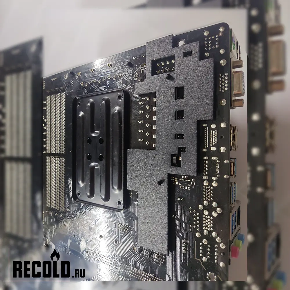 Радиатор VRM ASRock B450 Pro4, Fatal1ty B450 Gaming K4