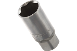 Головка свечная 21мм 1/2" 6-гранная L=65мм ROCKFORCE RF-807420.6