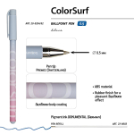 Ручка шарик. 0,5мм. синяя "ColorSurf. Morandi" 3цв.корпуса (BrunoVisconti)