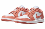 Кроссовки Jordan Air Jordan 1 Low "Pink Salmon" (Женская размерная сетка)