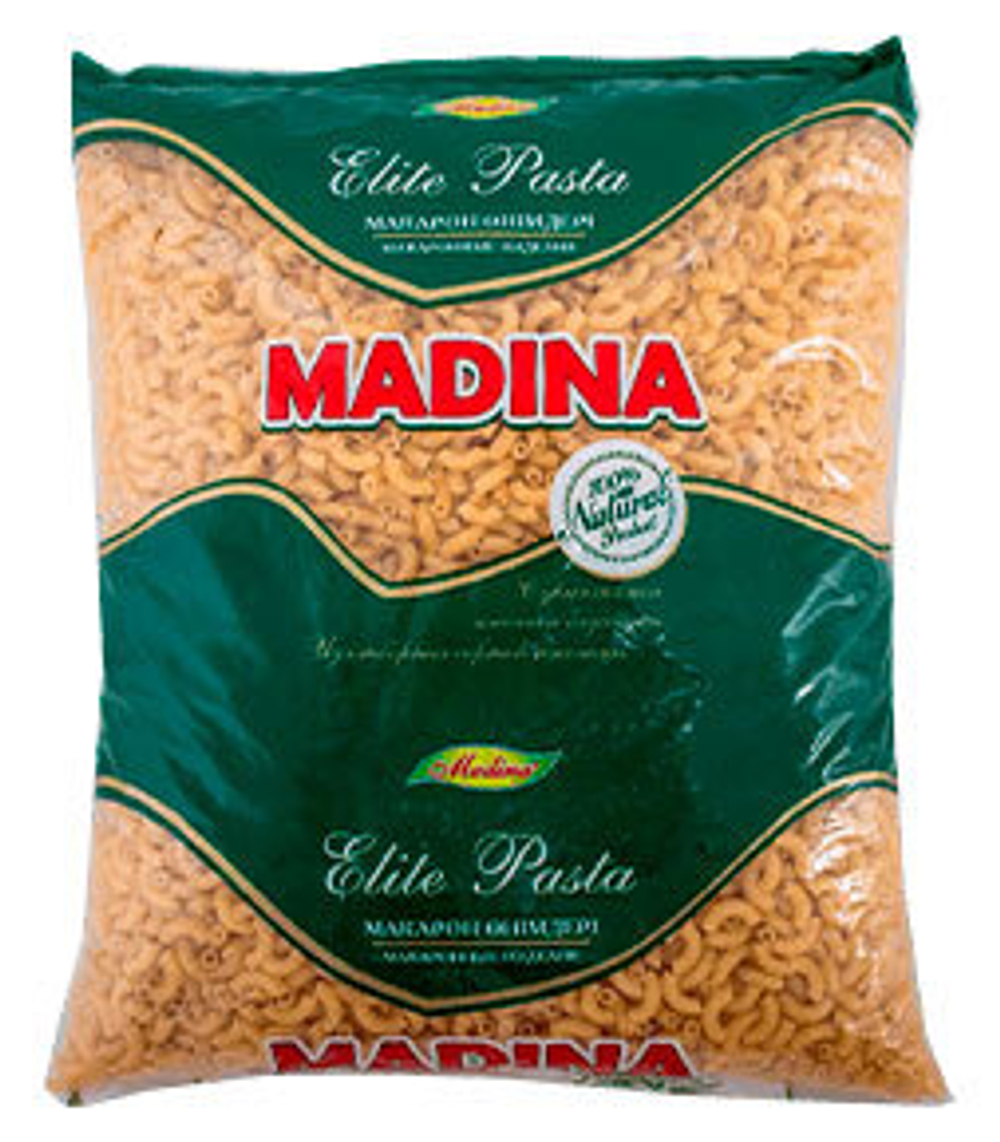 Макароны Мадина Рожки гарнирные 5 кг.