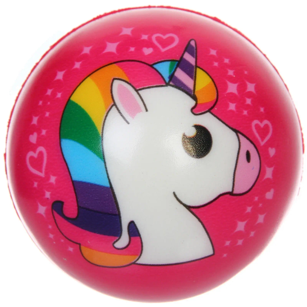 Мяч 7,6 см «Единорог» (антистресс), микс СТИКЕР НА ВЛОЖЕНИЕ