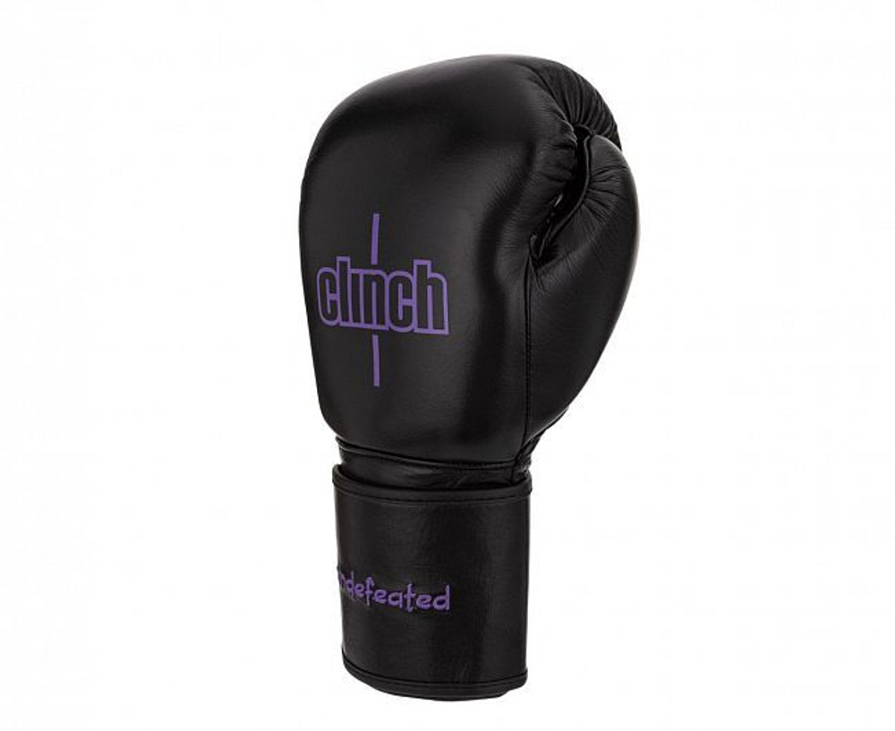 Перчатки боксерские Clinch Undefeated черные C161