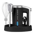 Миксер ручной, Polaris, PHM 2024 CordLess, 200 Вт, 3 скор, чер