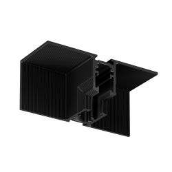 Коннектор угловой внутренний, встраиваемый под ГКЛ 9,5 мм Maytoni   TRA184ICL-12B