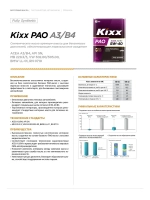 KIXX PAO 5W30 API SP 4л. L209044TE1