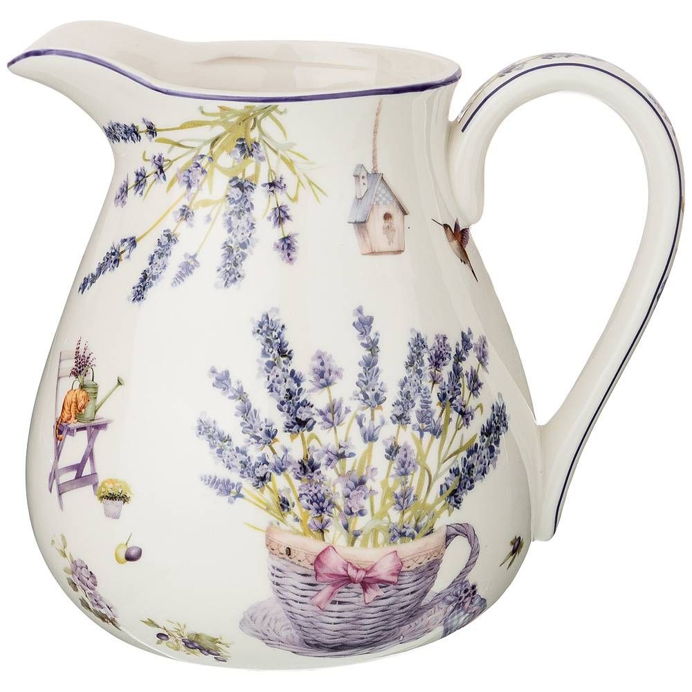 КУВШИН LEFARD "ПРОВАНС ЛАВАНДА" 15 СМ 1200 МЛ (КОР=18ШТ.)