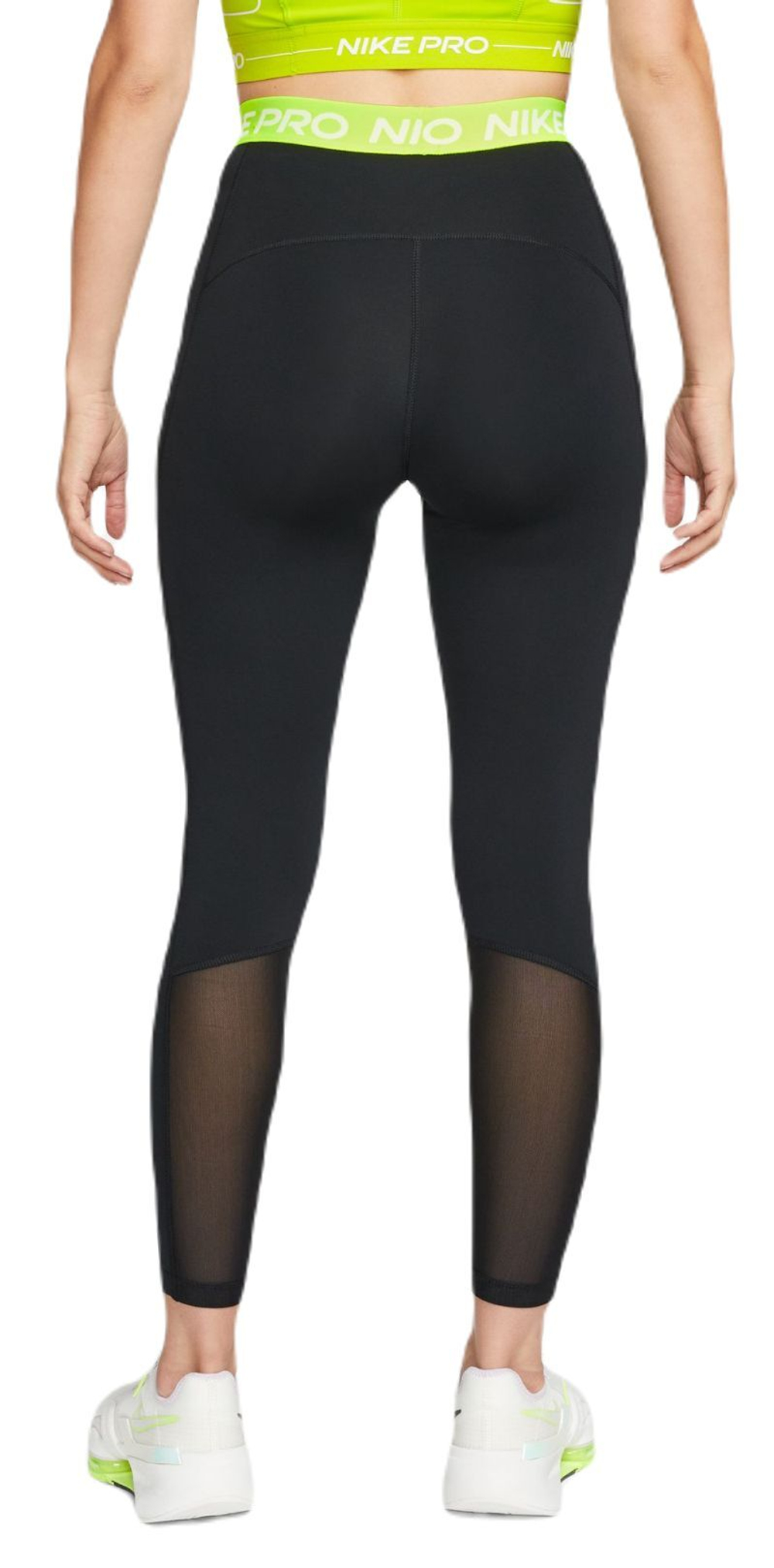 Леггинсы Nike Pro 365 Tight 7/8 Hi Rise - Black