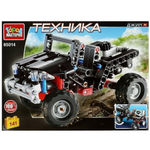 Конструктор пластмассовый 141эл. "Джип" 85014-ZH (Город мастеров)