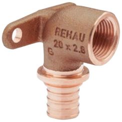 Угольник REHAU настенный ВР 25-3/4 RX+ , бронза