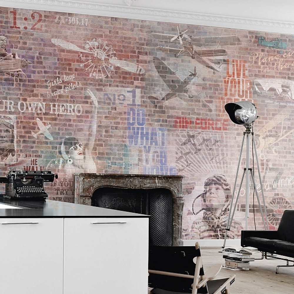 Обои и панно Affresco, коллекция  Re-Space