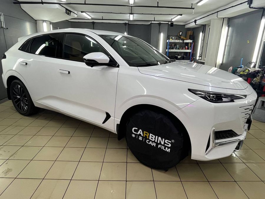 Оклейка зон риска в полиуретан Carbins PPF S80