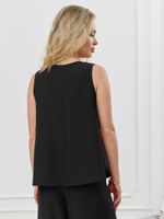 Блузка-топ женская Ясмина-2 Виотекс ЧЁРНЫЙ