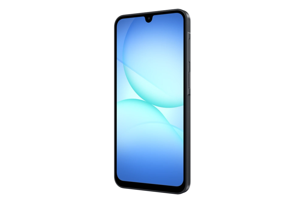 Смартфон Samsung SM-A175F Galaxy A17 128Gb 4Gb черный моноблок 3G 4G 2Sim 6.7" 1080x2340 Android 15 50Mpix 802.11 a/b/g/n/ac NFC GPS GSM900/1800 GSM1900 microSD max2048Gb