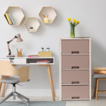 КОМОД КОЛОРИТ 4-Х СЕКЦИОН. БЕЖЕВЫЙ АРТ.М7834