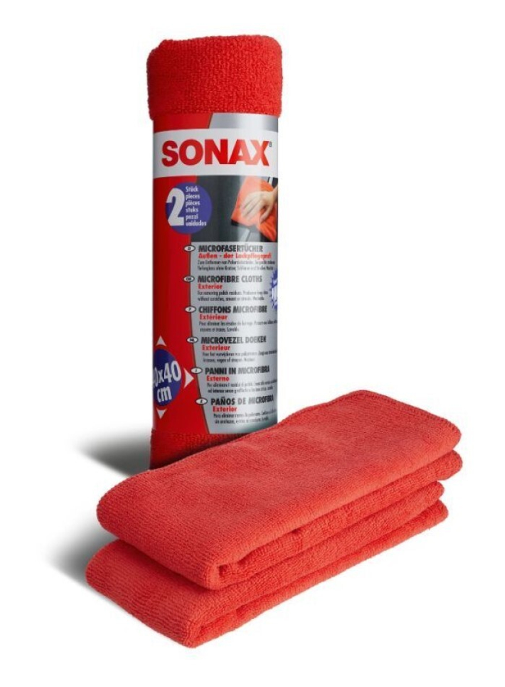 SONAX 416241 Салфетки из микрофибры для полировки кузова