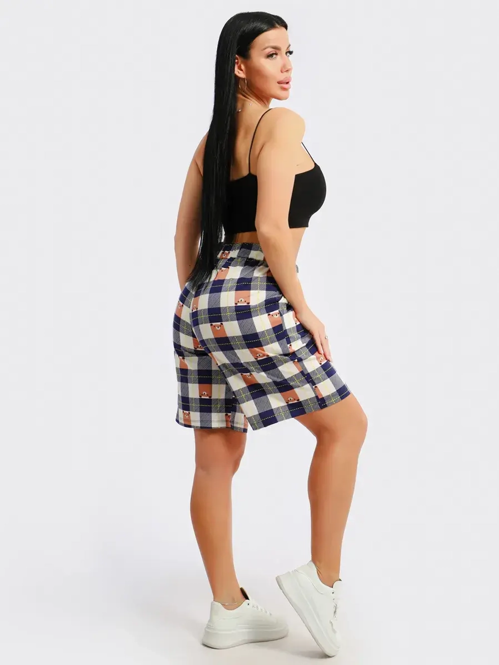 Шорты женские большие размеры