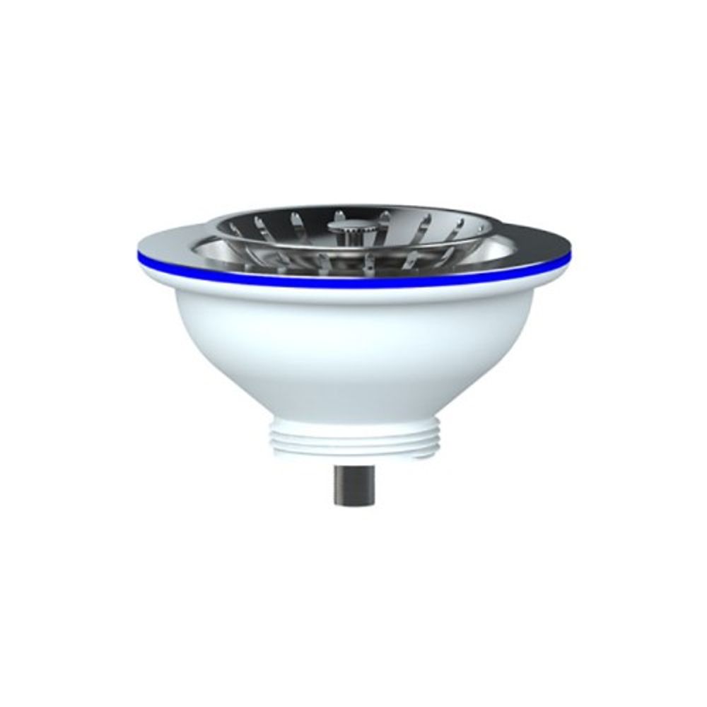 Выпуск для мойки UNICORN 1 1/2 (Ø40), чашка нерж. 1 1/2 (Ø40), ручка-пластик E150P