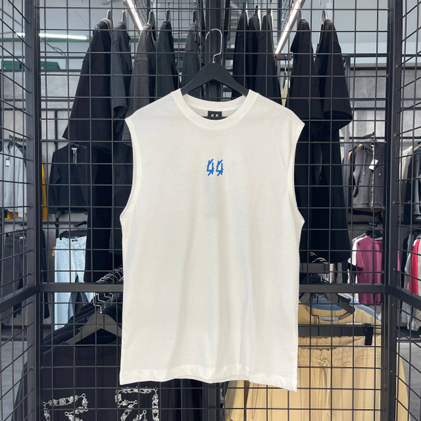 Майка 44 Label Berlin white/navy