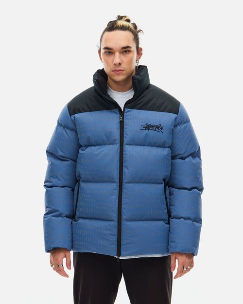 Пуховик Anteater Downjacket RF Print синий