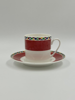 Кофейная пара красная Yves Saint Laurent by Yamaka