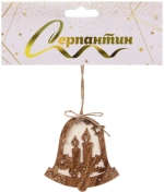 Подвеска «Колокольчик - Свечи» 10*11 см