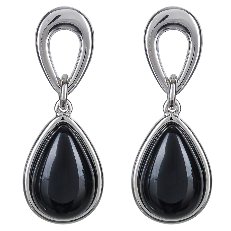 Серьги Possebon Agata Preto A0381.4 S
