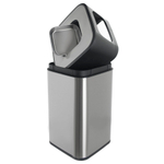 Урна уличная квадратная, пепельница, JAH-3221, 20л