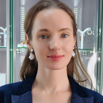 Серьги Fiore Luna IMITATION MOTHER-OF-PEARL ABE25644-02 S