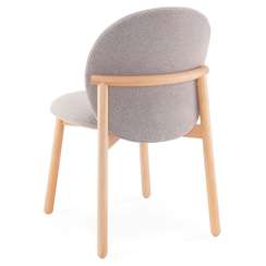 Стул Meiko серый, ножки бук