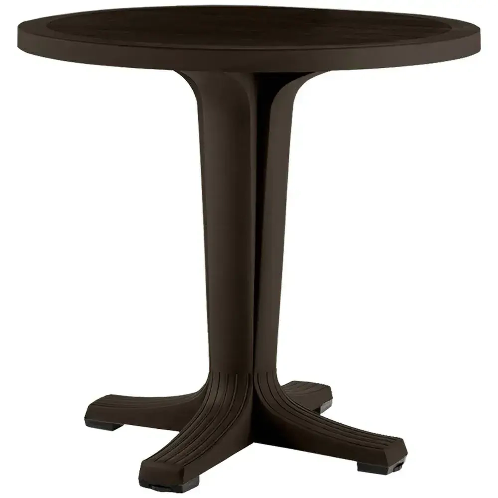 Стол Прованс круглый 80 см шоколадный 800х720мм