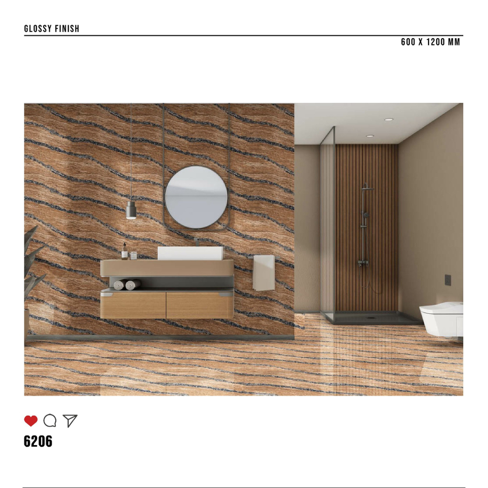 Керамогранит glossy №3 60х120, 6206