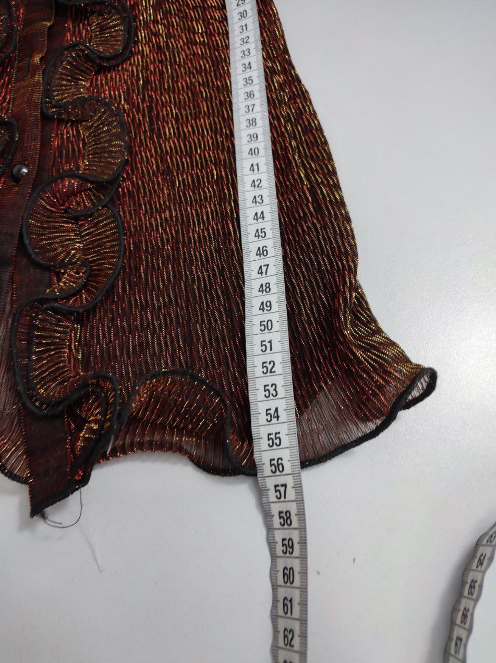 Рубашка Lizhu блестящая 46 размер, новая