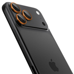 Стекло камеры Spigen OPTIK PRO GLAS.TR ”EZ FIT” 2шт. для iPhone 14 PRO/ MAX / 15 PRO / MAX / 16 PRO / MAX / 17 PRO / MAX ORANGE