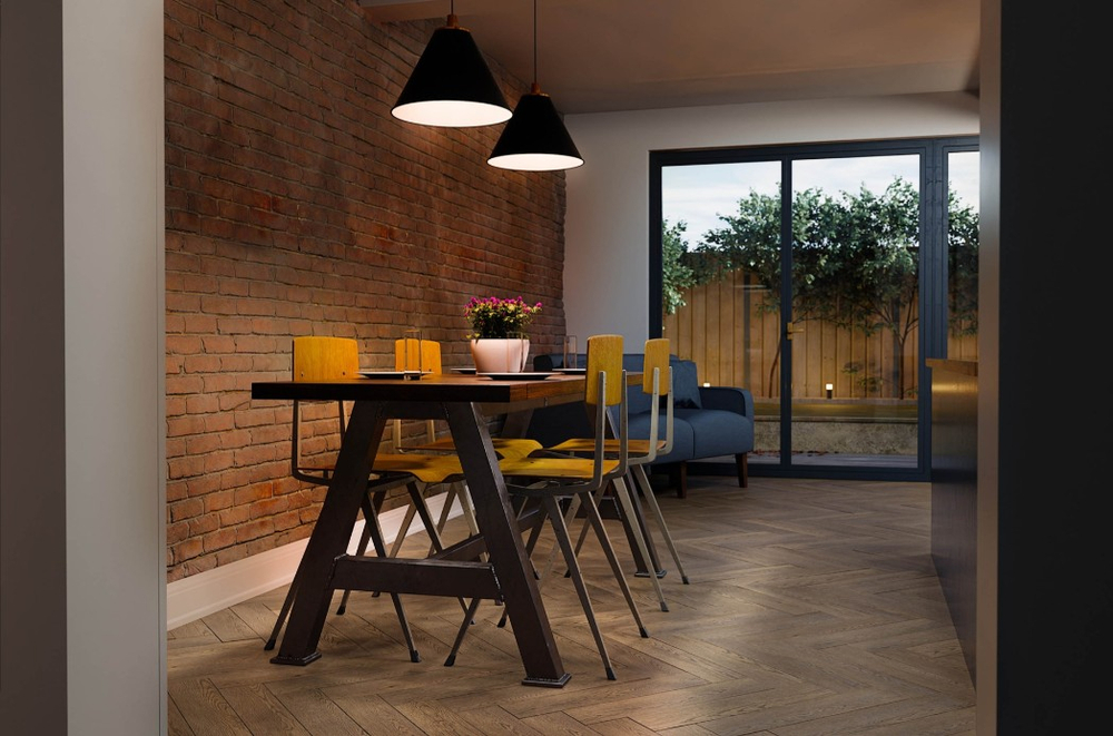 Кварц-винил Клеевой LVT Damy Floor London 2,5 мм Ноттингем 3.2 м2