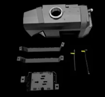 Замена штатного бака на 65 литров для Suzuki Jimny IV (JB64) 2018-2024+ основной бензобак