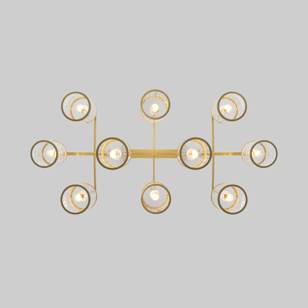 Подвесной светильник Eurosvet Inari 60144/10 золото