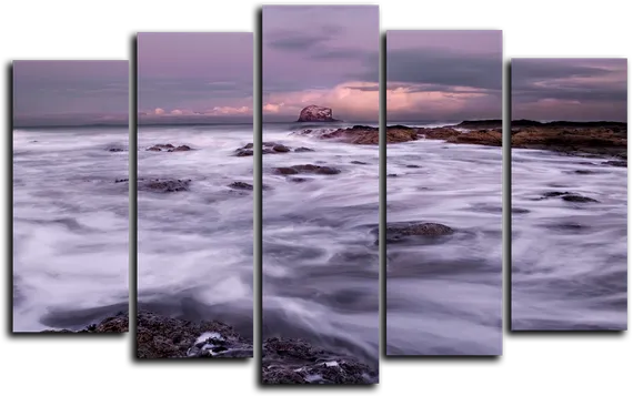 Модульная картина "Спокойный океан"