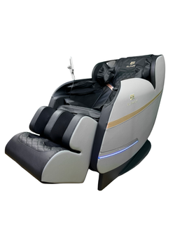 Массажное кресло Elfardi A20B бело-черное